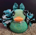 Lucky Cheer Bedazzled Duck In Your Colors And Team Name
