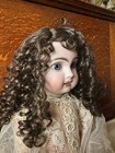 Doll Wig Brown Size 12  New Store Stock Curly Watch Video Now 