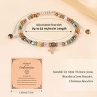 Cross Bracelet For Women Jesus Bracelets Baptism Favors Christian Gifts Religiou