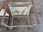 Walter Lamb Chair Set  Very Early  2 Dining Chairs From Uss Baltimore Hawaii 