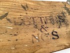 Vintage Letterpress Wood Printing Type Blocks Alphabet numbers  Words box  k6 