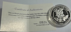 Disneyana Convention 1995 Disney World Resort 1 Ounce   999 Fine Silver  Coin