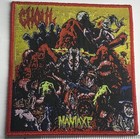 Ghoul Maniaxe Red Border Woven Patch