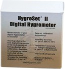 2 Pack  Hygroset Round   Hygrometer  Rectangular Hygroset Hygrometer Free Ship