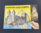 1974 Patterson Blick Rub Down Transfer Castles And Forts Instant Picture Book