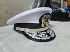New Wwll Us Navy Officer Hat   Us Navy Admiral Cap Repro In All Sizes