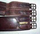 Collegiate Leather Brown Girth - 50  - Padded elastic - Great