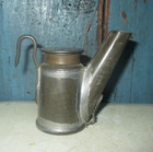 Antique Trethaway Bros Parsons  Pa Coal Miners Oil Wick Helmet Hat Lamp Light