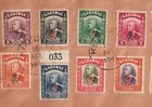 Sarawak  North Borneo  Registered Full Set Of 15 On Cover - Kuching Cd s  1947