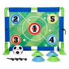 Little Tikes Totsports Outdoor Soccer Trainer Game W  Net Cones   Soccer Ball