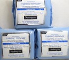 Neutrogena Makeup Remover Cleansing Towelettes Fragrance Free - Lot Of 3