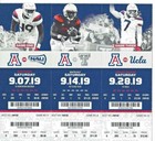 2014-2015-2016-2017-2018-2019 Arizona Wildcats Season Ticket Stubs - Please Read