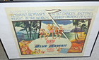 Vintage Elvis Presley Blue Hawaii Movie Poster Original 1961 Half 22  X 28 