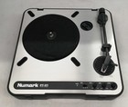 Numark Pt-01 Portable Turntable  12  Lp  Battery Operated  Used