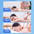 4 Set Tens Unit Machine Ems Muscle Stimulator Electrotherapy Device Rechargeable