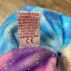 Ty Beanie Buddy Sparkle Bear Rainbow Galaxy Glitter Plush 2004 Collectible W tag