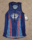 Zoot Womens Small Triathlon Set Tri Tank   Padded Shorts Aerodynamic Efficient