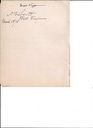 2 Senator Autographs Back To Back-carter  mont  Scott  wv  1908