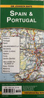 New Spain   Portugal Road Map  International Highway Europe Aaa gmj  Latest 2025