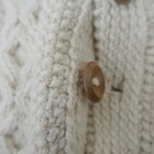 Inverallan Wool Aran Knit Cardigan  msrp   79 000 