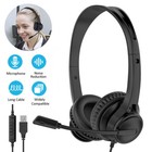 Type-c 3 5mm Gaming Headset Mic Headphones Stereo Bass Surround Noise Canceling