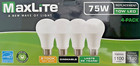 Lot Of 32 Maxlite Bulbs Dimmable Led Soft White Light Bulb 10-watt 75 Watt 2700k