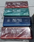  9  New Pall Mall Cigarette Tins  Excellent Condition  Small Dent On Green One 