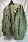 Vintage 1958 Army Military Jacket Wr Sateen Olive Green 107 Southern Aviation