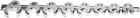 Performance Tool W352 Metric 8pc 3 8  Dr Mm Crowfoot Wrench Set  Silver 