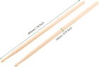 15 Pairs 5a Drum Sticks  Classic Wood Tip Drumstick Bulk  Maple Drum   