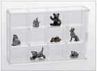 Rock Display Case-midi Acrylic Glass Curio W 12 Compartments