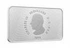 2025 Canada  20 Haunted Lady In White  1 Oz Glow-in-dark Silver Bar W blk Light