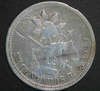 1870 Pi Mexico 25 Centavos    Doubled  7     Silver  903 Fine