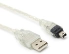 6ft Usb To Firewire 4-pin Ilink Adapter Cable     Perfect For Camera Data Transfer