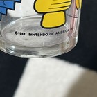 Super Mario Bros  2 Promotional Drinking Glass Nintendo Vintage 1989 6 1 4  Tall