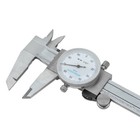 6  Dial Caliper  0 001  Resolution With Slide Lock  Shock Proof  Includes Case