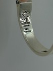 Vintage 925 Sterling Silver Modernist Hinged Bypass Cuff Bracelet 48g Signed Jrz