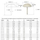 11mm-40mm Domed Head Decorative Upholstery Nails Studs Tacks Pins Wood Furniture