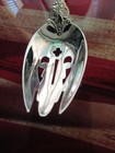 Vintage Godinger Baroque Silver-plated Flatware Pierced Serving Spoon 