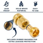 Morvat Brass Quick Connect Garden Hose Fittings For Accessories  6 Pack