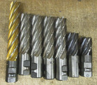 Cobalt Hss-co Single Ended End Mill 1 25  Shank 6 Flute 1 25  Dia 