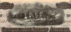 1864  10 Confederate States Of America T-68 Banknote - Pmg Au55 Epq  Artillery 