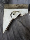 2  Antique Shabby Victorian Wood Corbels Gingerbread Vtg Old Chic Architectural 