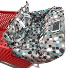 2-in-1 Shopping Cart Cover For Baby Grocery Cart Seat And High Chair Cover Comfy