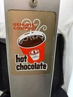 Vintage  15 Cent Hot Chocolate Machine As F Ound No Key