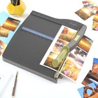 Paper Cutter Guillotine Trimmer With Alignment Grid For Home Office Photos