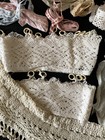 Job Lot 22 Antique French Pieces Lace Fripperies Trims C1900s  16