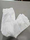 Disposable Coveralls 2 Pcs  2 Pk White And Gray Xxl