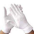 3 Pairs Moisturizing Gloves Over Night Bedtime White Cotton   Cosmetic Inspec   