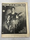 Search   Destroy  6 Punk Zine 1978 - The Clash   Avengers Centerfold Poster